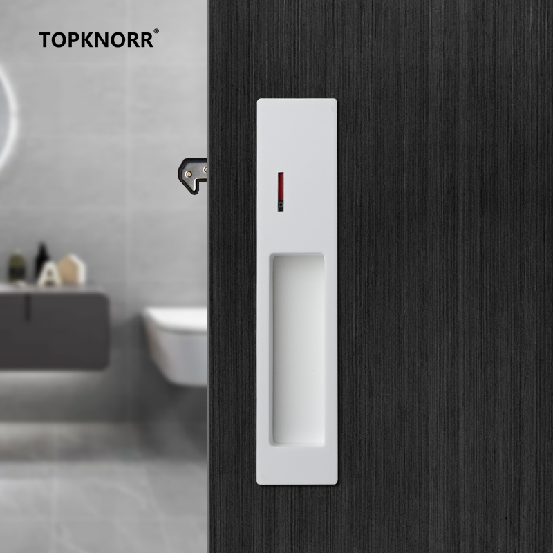 Furniture Sliding Door Hardware - Invisible Sliding Door Lock Push-Pull Hook