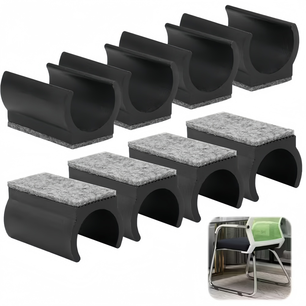 Furniture Hardware Feet - 8PCS Felt Rubber Furniture Foot Pads