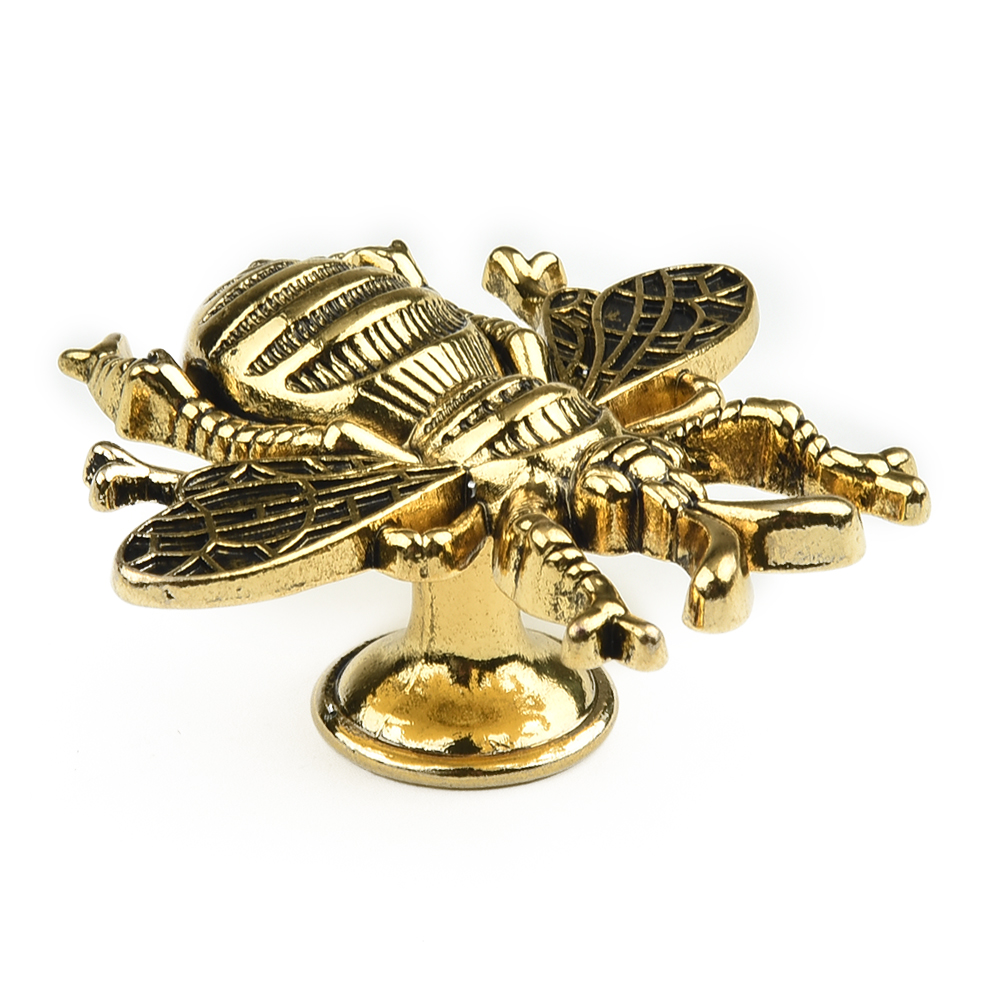 Furniture Hardware Knobs - Retro Cupboard Drawer Pulls Bee Shape