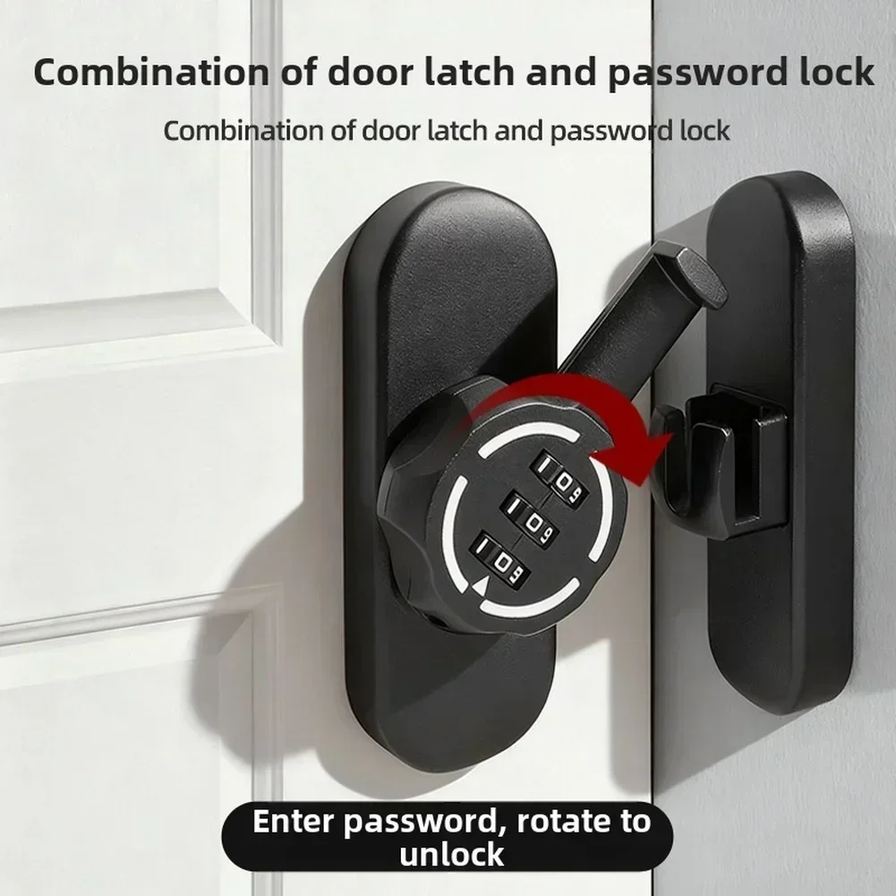 Password Door Latch 90/180 Deg - Furniture Sliding Door Hardware 评论和价格