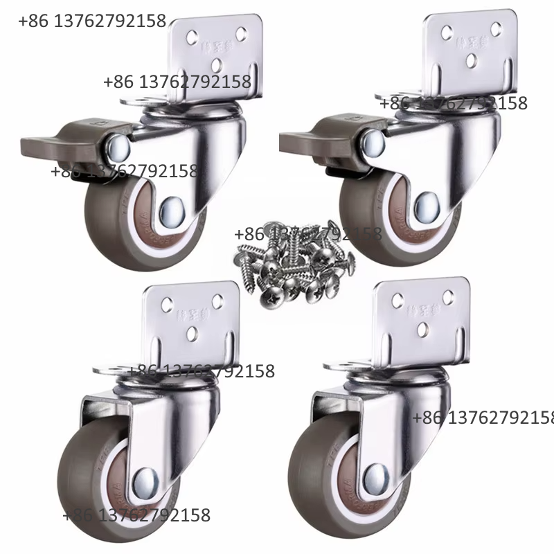 4Pcs Soft Rubber Quiet Swivel  - Furniture And Hardware 评论和价格