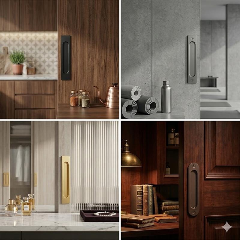 ** Punch Free Sliding Door Han - Furniture Hardware Knobs 评论和价格