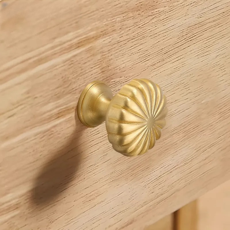 French Simple Brass Ball Knob  - Furniture Hardware Knobs 评论和价格