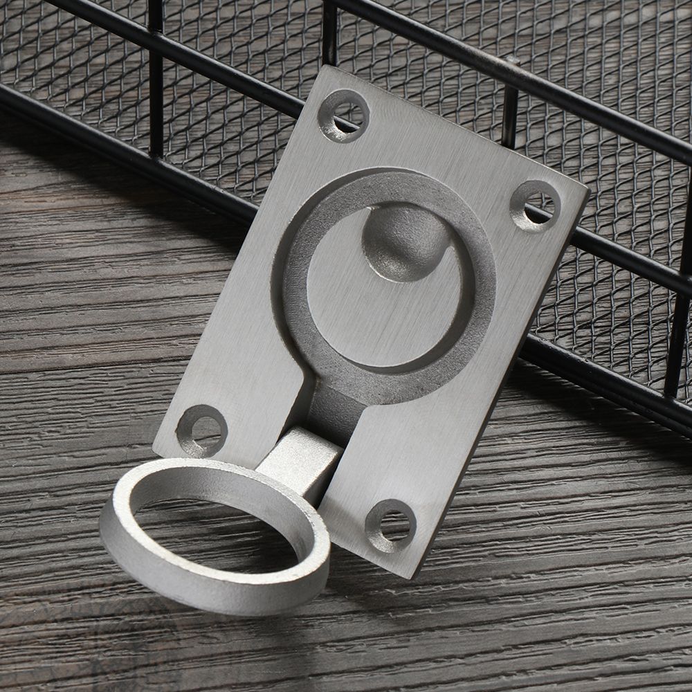 Stainless Steel Flush Pull Rin - Furniture Hardware Knobs 评论和价格