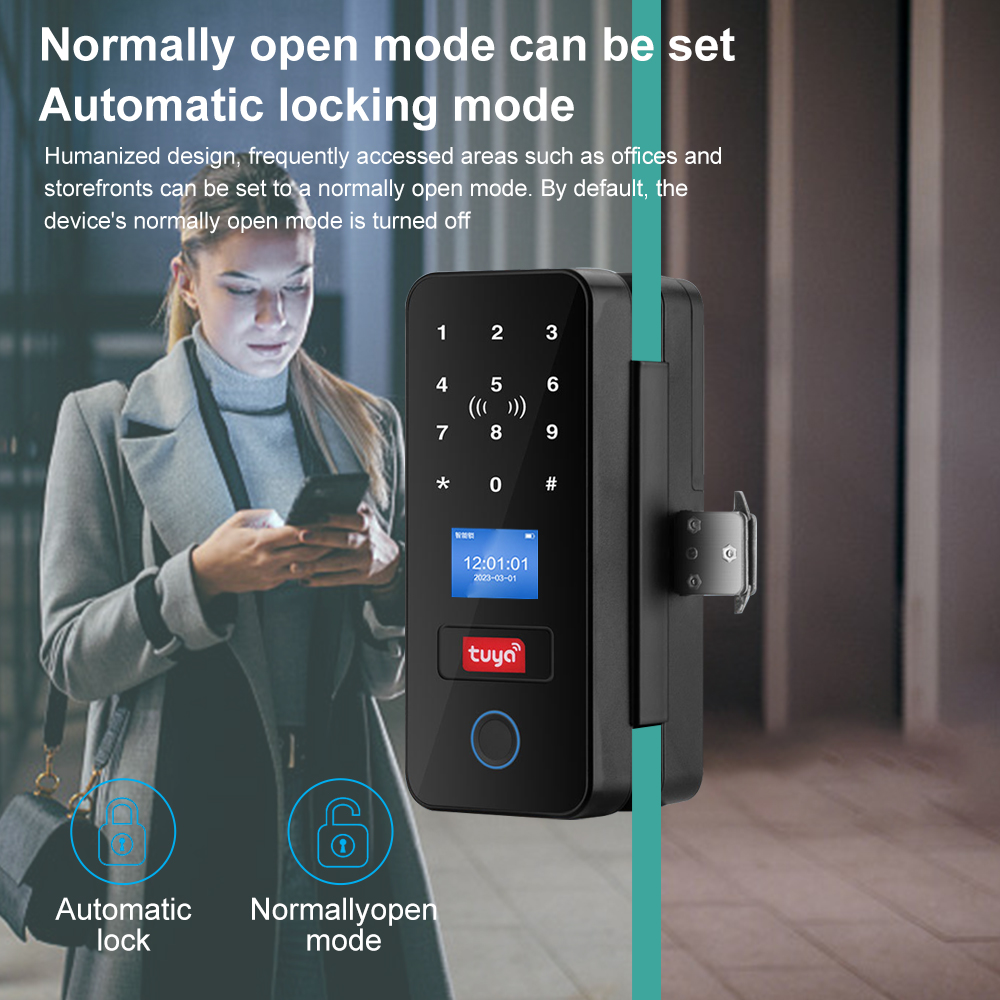Double Hook Smart Glass Door L - Furniture Sliding Door Hardware 评论和价格