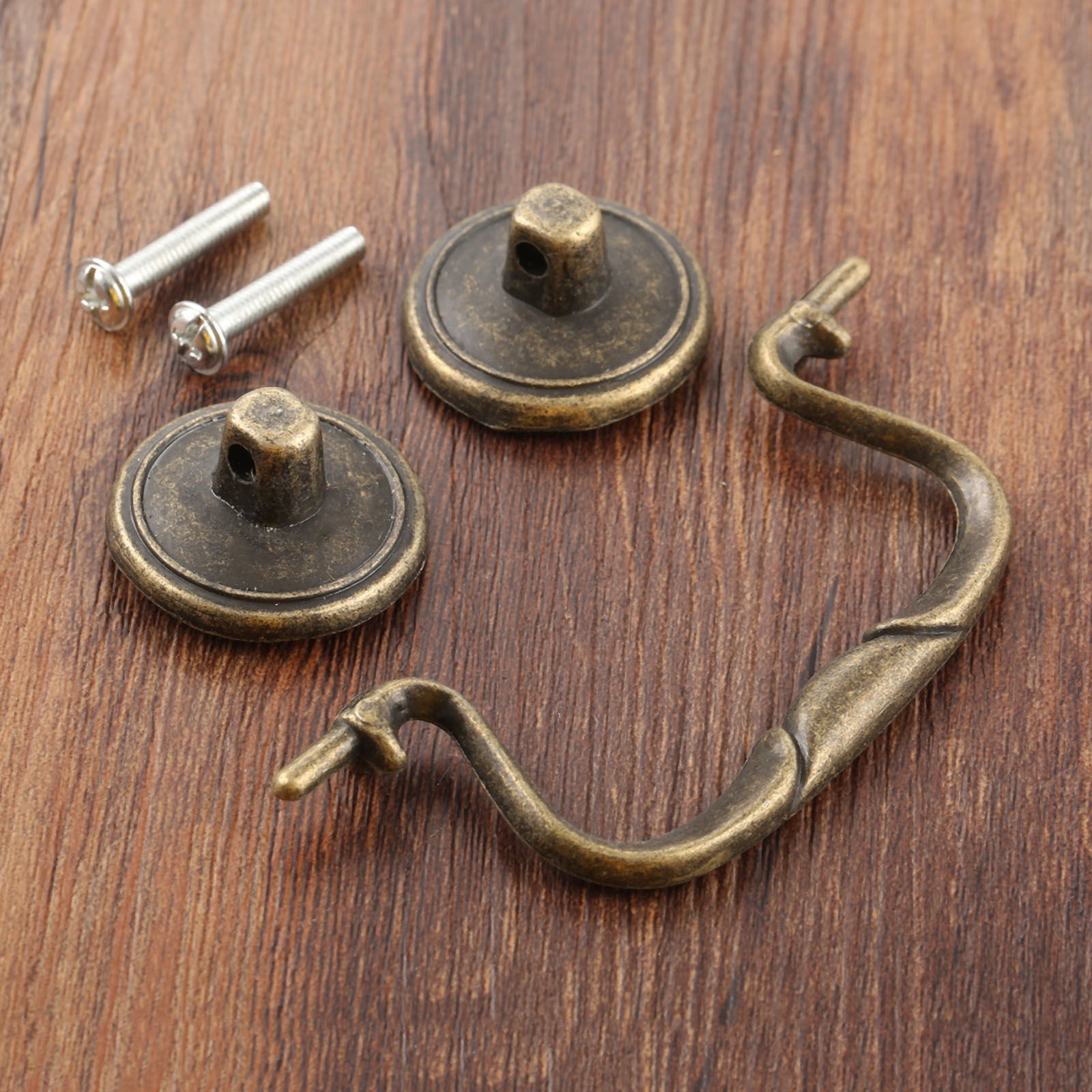 1pc Vintage Plastic Pull Haldl - Furniture For Hardware Shop 评论和价格