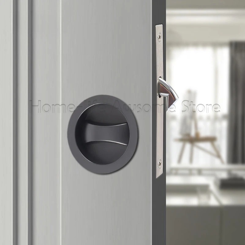 Sliding Door Lock Modern Invis - Furniture Sliding Door Hardware 评论和价格