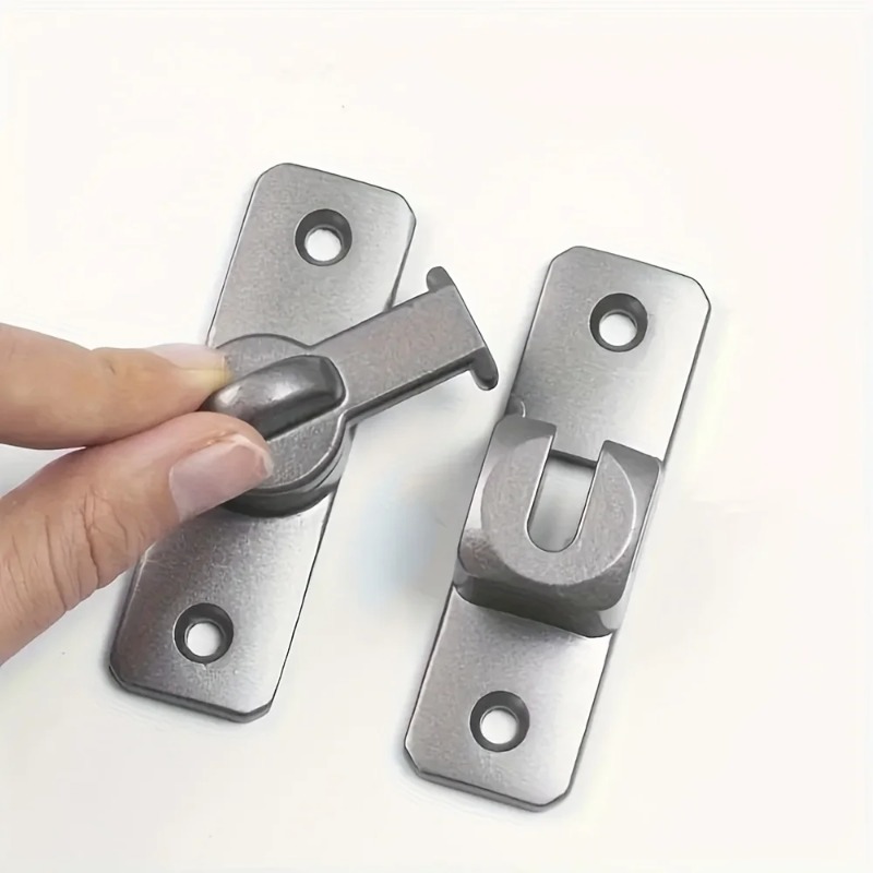 90/180° Rotate Door Lock Zinc  - Furniture Sliding Door Hardware 评论和价格