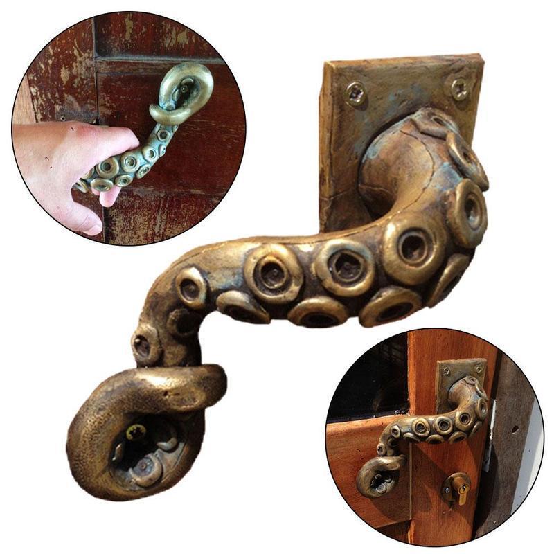 Vintage Octopus Door Knob Outd - Furniture Hardware Knobs 评论和价格