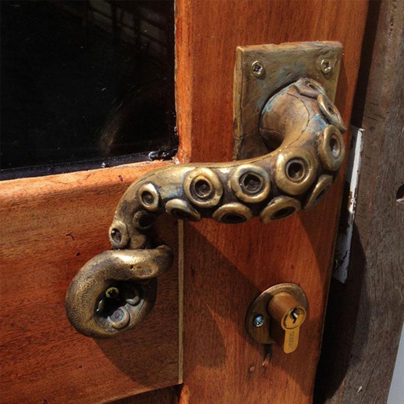 Vintage Octopus Door Knob Outd - Furniture Hardware Knobs 评论和价格