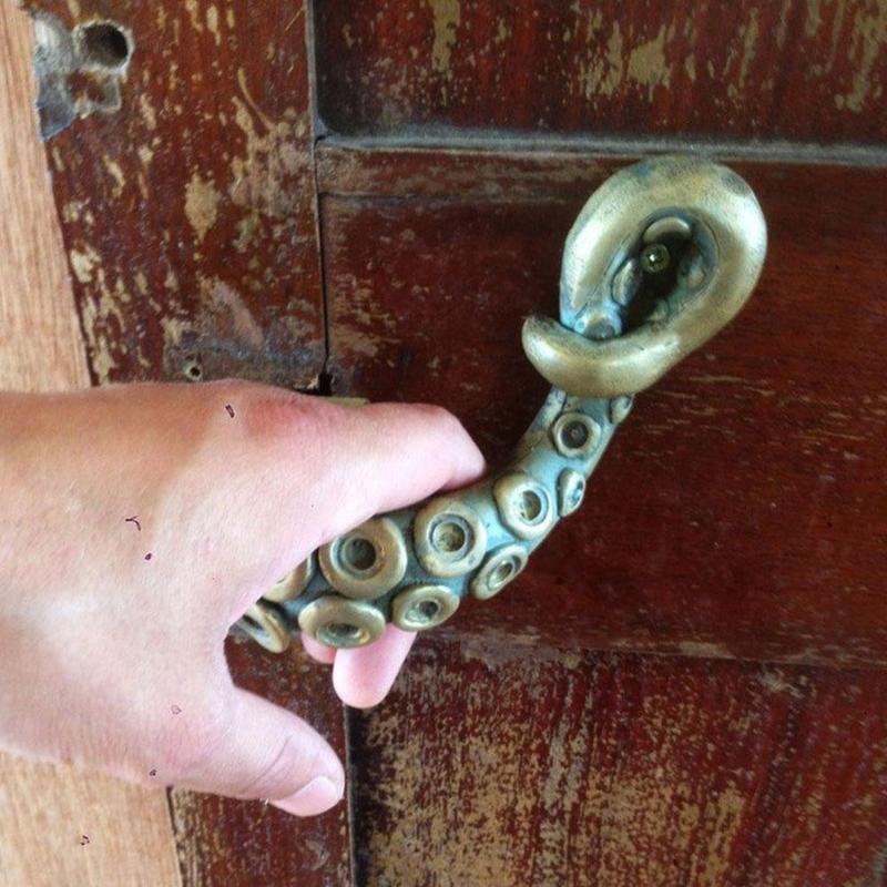 Vintage Octopus Door Knob Outd - Furniture Hardware Knobs 评论和价格