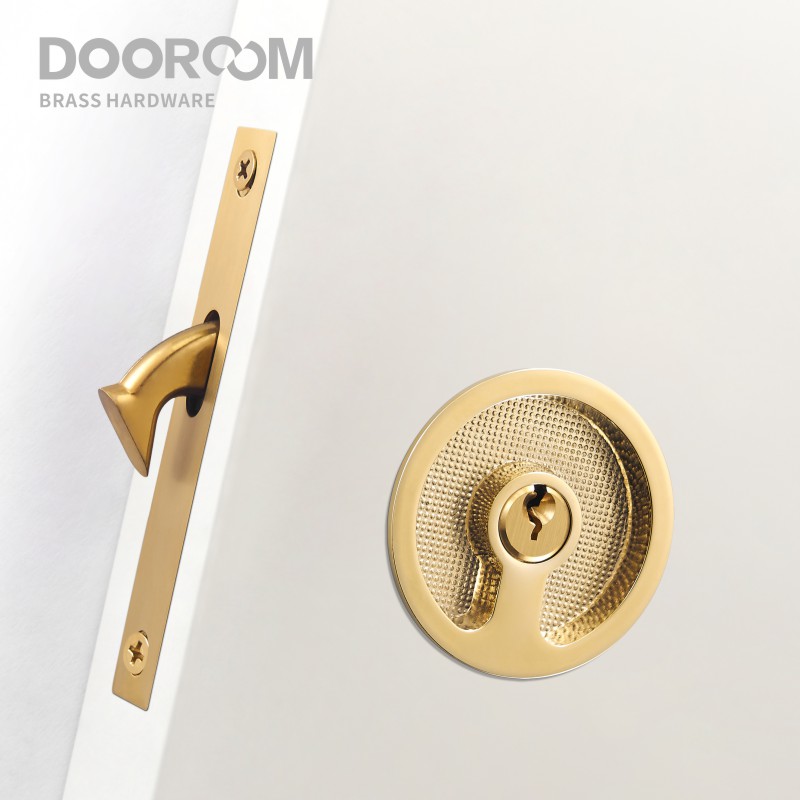 Dooroom Brass Sliding Door Han - Furniture Sliding Door Hardware 评论和价格