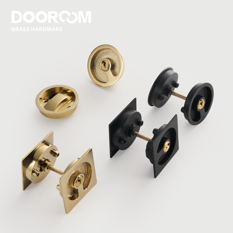 Dooroom Brass Sliding Door Han - Furniture Sliding Door Hardware 评论和价格