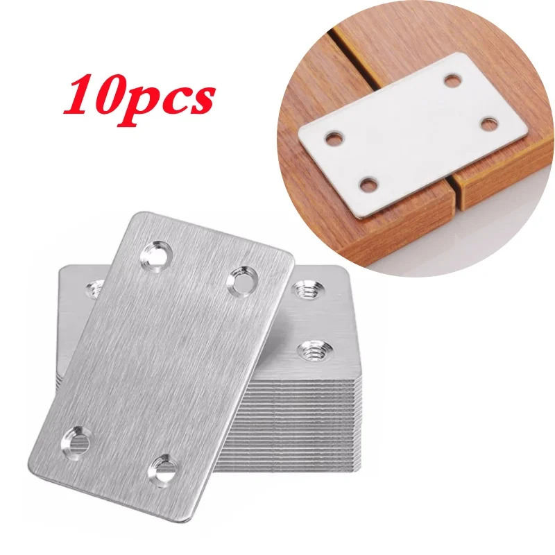 10Pcs Stainless Steel L-Shaped - Furniture Joinery Hardware 评论和价格