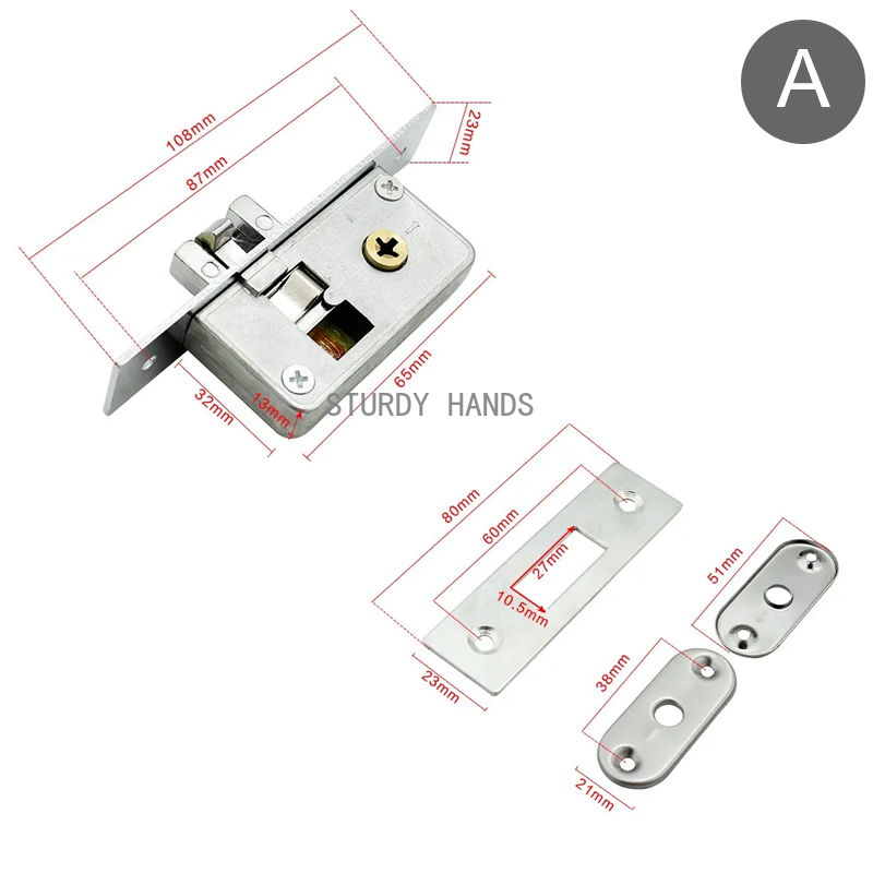 Alloy pin lock sliding door in - Furniture Sliding Door Hardware 评论和价格