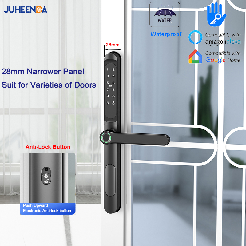 TTLock App Smart Aluminum Door - Furniture Sliding Door Hardware 评论和价格