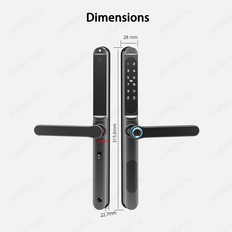 TTLock App Smart Aluminum Door - Furniture Sliding Door Hardware 评论和价格