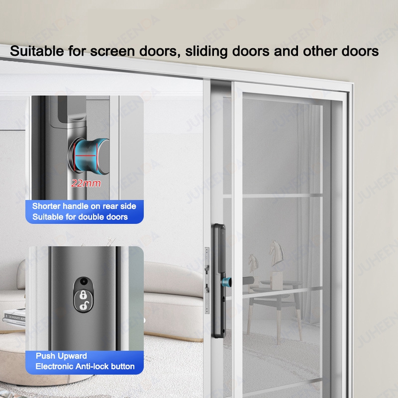 TTLock App Smart Aluminum Door - Furniture Sliding Door Hardware 评论和价格